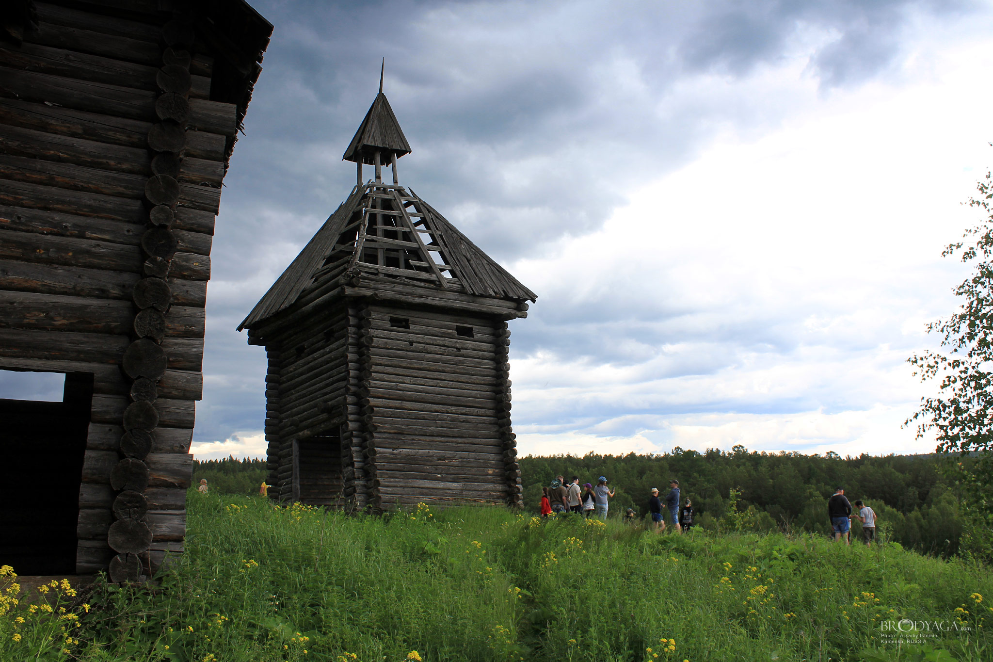 Деревня Каменка на реке Чусовой (Kamenka, Chusovaya)